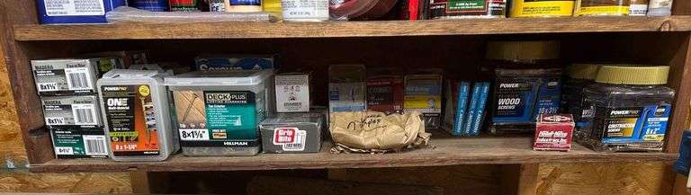 Salvage Lot- Nails And Screws- Bring Box