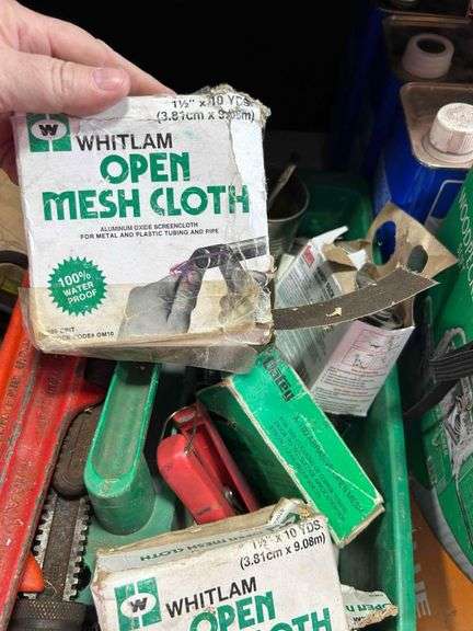 Box of Plumbing Supplies