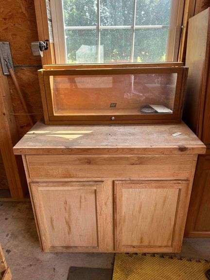 Base Cabinet and Single Barrister Case