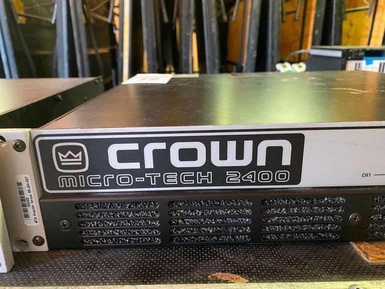Crown Micro-Tech 2400 Amplifier
