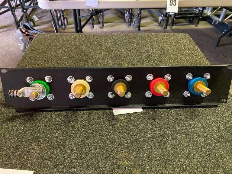 Custom Camlock Power Connector Panel