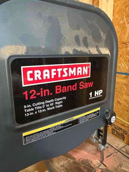 Craftsman 12” Bandsaw