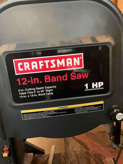 Craftsman 12” Bandsaw