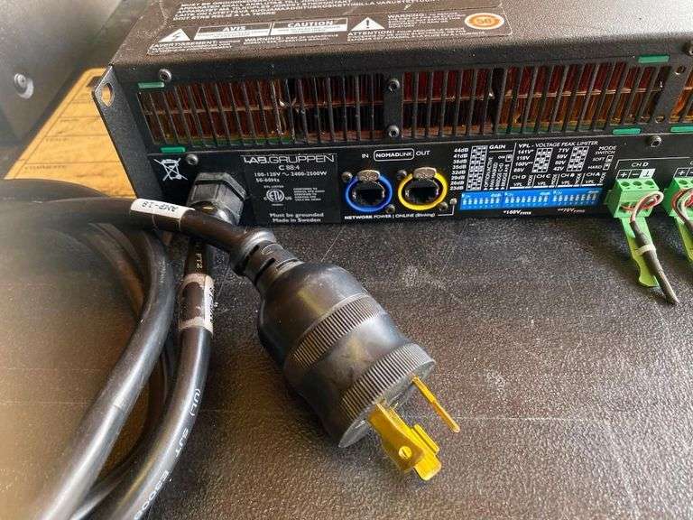 Lab Gruppen C88:4 C Series Power Amplifier