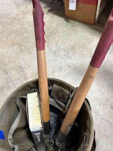 Work Wear 5 Gal. Yard Tool Belt with Contents