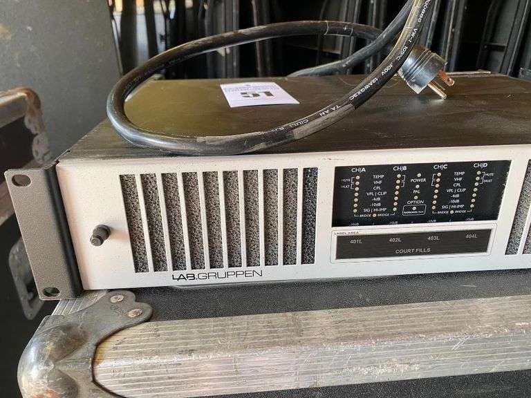 Lab Gruppen C48:4 Power Amplifier