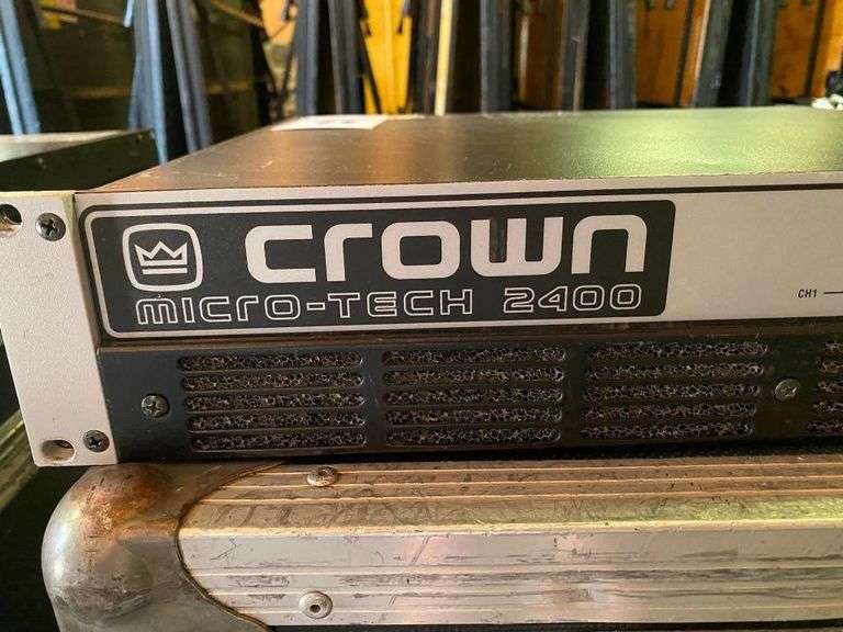 Crown Micro-Tech 2400 Professional Power Amplifier