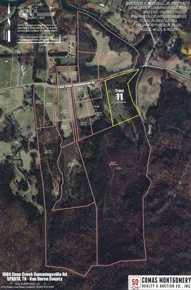 Tract 11: 16.20+/- Acres THIS TRACT IS SELLING BY THE ACRE