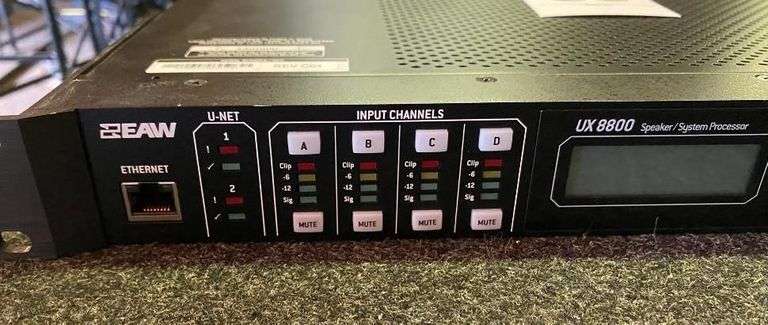 EAW UX8800 Speaker/System Processor