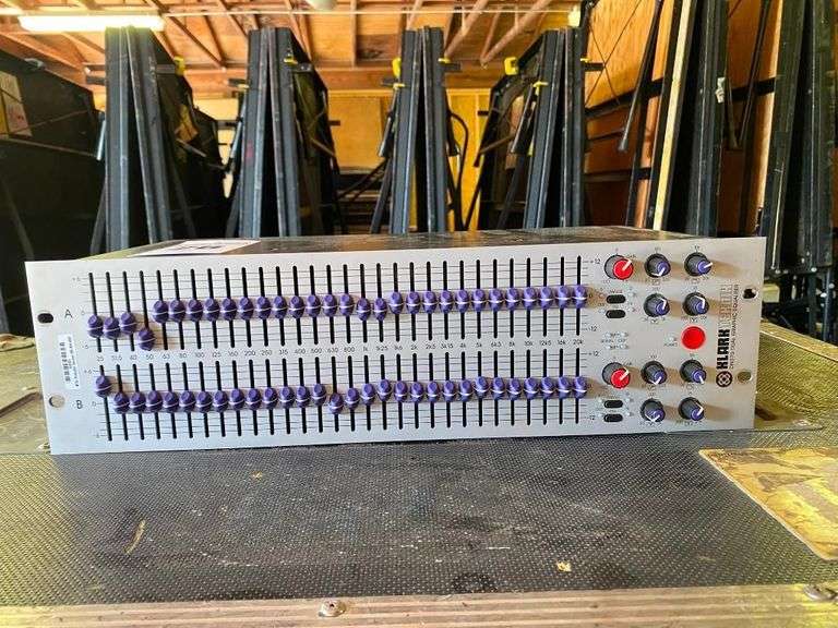 Klark Teknik DN370 Dual Graphic Equaliser