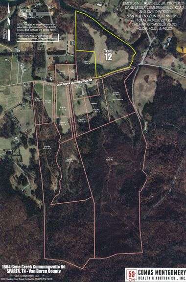 Tract 12: 28.74+/- Acres THIS TRACT IS SELLING BY THE ACRE