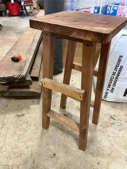 Wood Stool