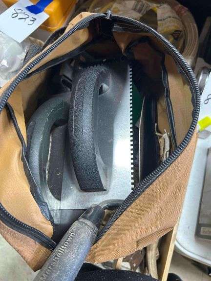 Tool Bag With Masonry Tools etc
