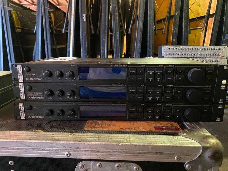 TC Electronic M-One XL Dual Effects Signal Processors - Lot of 3