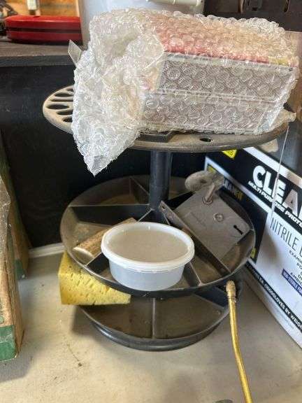 Spin Tray And Contents