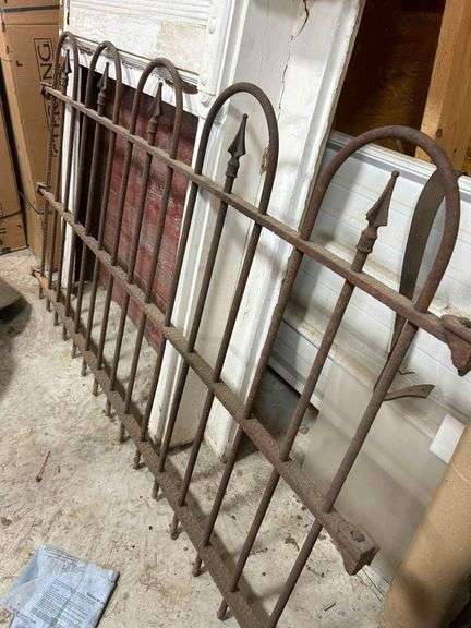 Antique Iron Fence