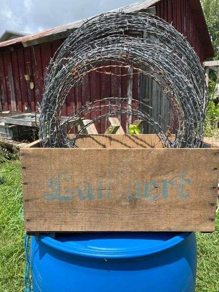 Crate from Lambert Marketing with Barb Wire image