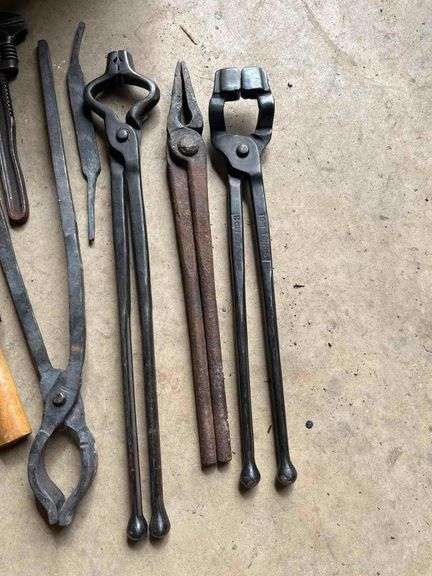 Duffle Bag with Blacksmithing Tools