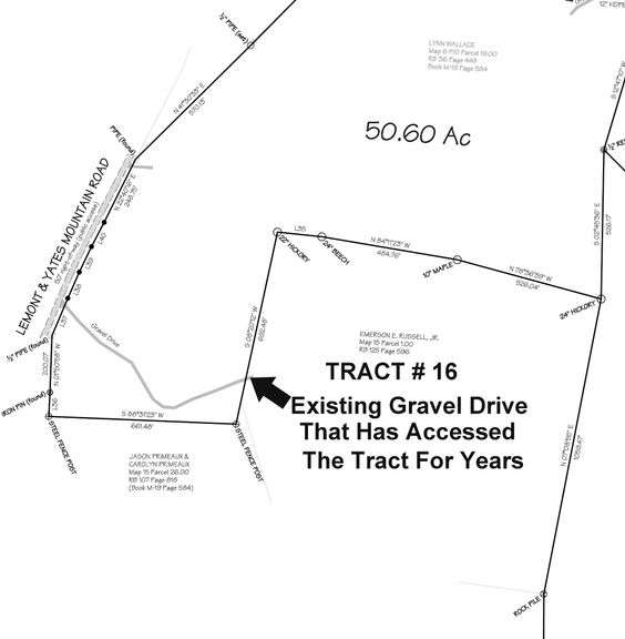 Tract 16: 27.35+/- Acres THIS TRACT IS SELLING BY THE ACRE