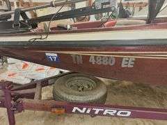 Nitro 185 Sport Tracker 120 HP with Trailer (Recently serviced ready to go)- Bill of Sale