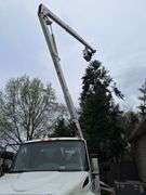International 4300 DT466 Bucket Truck with Lift-All Boom Capacity 1500 lbs- Has Title