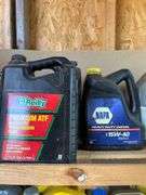Salvage Lot- Motor Oil Ect- Top Shelf