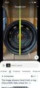 5- 16x6.5 inch, 6-lug Chevy/GMC Rally Wheel Rim.