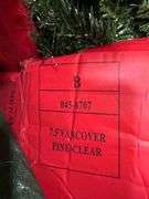 PreLighted 7.5’ Vancover Pine Christmas Tree - Clear Lights