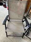 2 Outdoor Folding Mesh Chairs