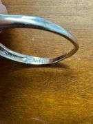14k White Gold Ring with Diamonds - please see pictures for details - size coming soon