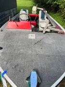 14’ Cherokee Fishing Boat with a Johnson 25 Motor