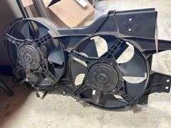 Chrysler Dual Radiator Fan/ Motor Fan Assembly