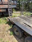 16ft Long Dual 7,000 lb Axles Flatbed Utility Trailer- Bill of Sale