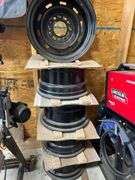 5- 16x6.5 inch, 6-lug Chevy/GMC Rally Wheel Rim.