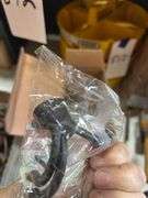 Box of Black Hooks,Handles and a Fish Shaped Key Holder