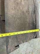 4 Rough Wood Planks 10’ 9.5”x 11”