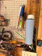 Salvage Lot- Pegboard and All Contents -Bring Boxes and Removal Tools