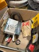 Box Of Drill Bits, Lights, Filters and More