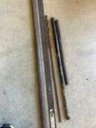 58” Double Tipped Metal Bar, Drill Bit and Metal Stakes