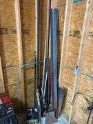 Salvage Lot - Steel Beams and Scrap Metal