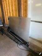 Large Plexi-Glass Doors with Pulley System to open