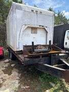 Heavy Duty Equipment Trailer- 18ft Plus 4ft Dove Tail, 7.5 ft Wide, 24,000 lb Capacity With JUST Enclosed Box NOT Skidsteer Bucket and other Misc.- Bill of Sale
