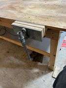 Work Table with 2 Drawers and Contents VERY HEAVY- 8’x4’x3’Tall
