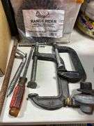 Tools, Clamps, Screwdriver, Holster etc
