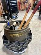 Work Wear 5 Gal. Yard Tool Belt with Contents