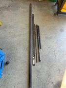 58” Double Tipped Metal Bar, Drill Bit and Metal Stakes