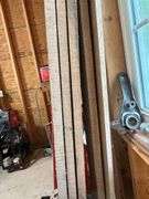 5 Rough Sawed Wood Planks