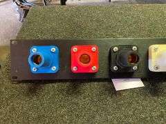 Custom Camlock Power Connector Panel