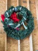 2 Wreaths, Largest Is 40” Across