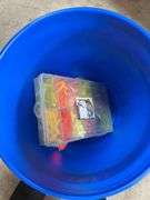 5 Gallon Fishing Bucket with Contents